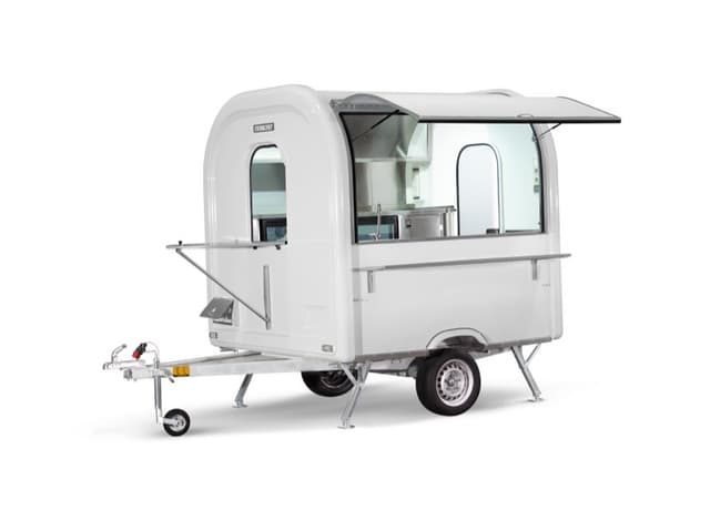 Remorque food truck pour bar mobile