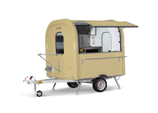 Remorque food truck pour crêperie