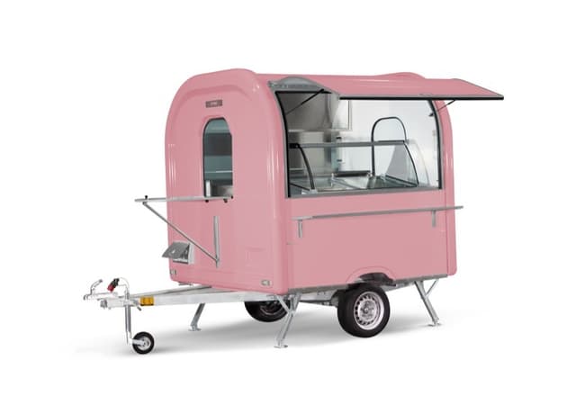 Remorque food truck glace Frost rose, format AIR 220