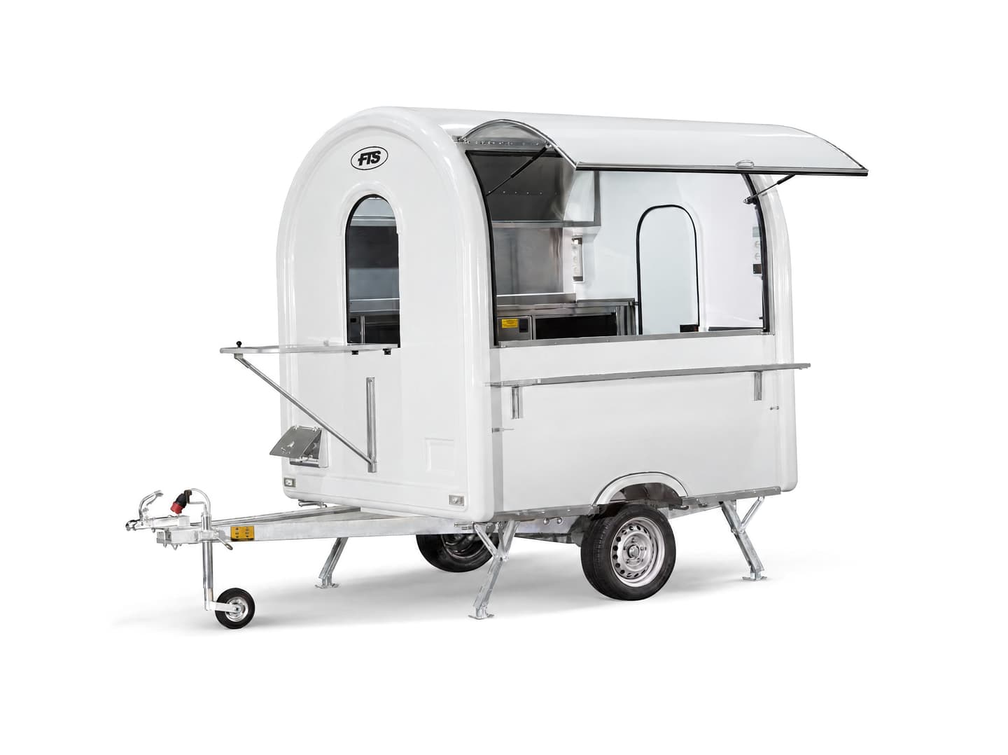 L’Essentiel food truck trailer in white, AIR 220 format