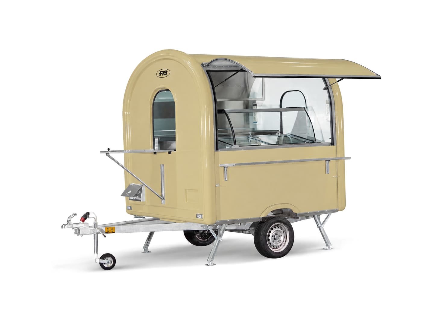 Frost ice cream trailer in beige, AIR 220 format
